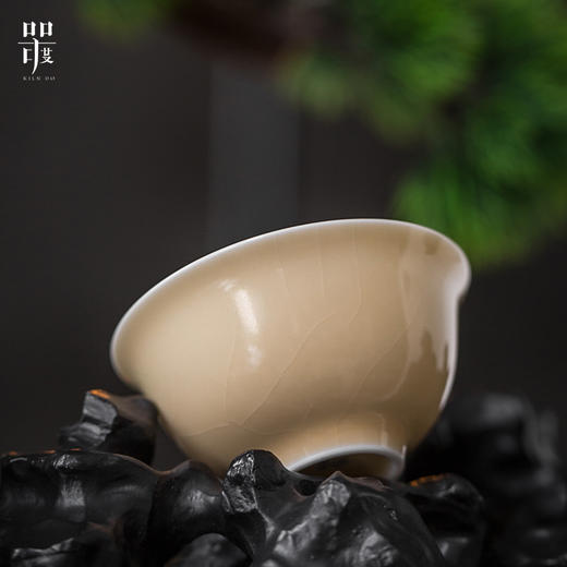 问鼎器度汝窑小梅花杯 吉雅杯 葵盏杯 菱式方杯  青莲杯  玉钩杯 绽蕊杯  直口八方杯（缺货） 商品图6