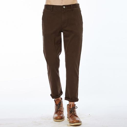 波顿春秋季时尚男士休闲长裤中青年休闲时尚直筒裤子ME182317 商品图1
