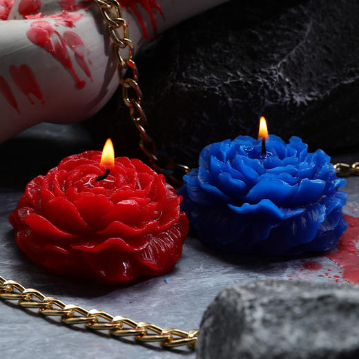 谜姬低温蜡烛7款组合SM道具成人情趣玩具夫妻调教滴蜡另类性用品 商品图1