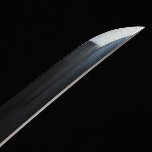 黑漆红鱼皮肋差 中刀  武士刀 日本刀 东洋刀 龙泉沈广隆剑铺宝剑 传统刀 sgl-5036-1未开刃 商品图5