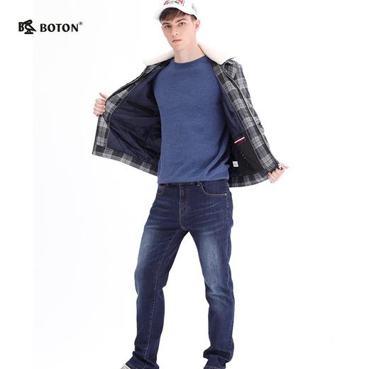 波顿男士时尚低腰弯袋牛仔长裤ME676319 商品图4