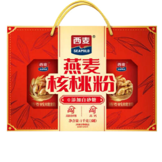 【同城配送】西麦燕麦核桃粉礼盒1kg 商品图0