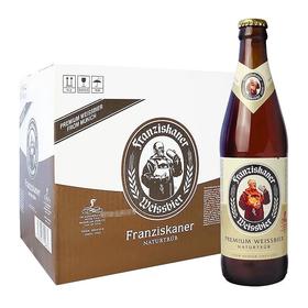 教士范佳乐小麦白啤11.75°P 瓶装450ml 12瓶 德国风味