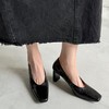 【预售5天】时装高跟鞋方头粗跟，四季通勤套脚单鞋DMJ&9318 商品缩略图4