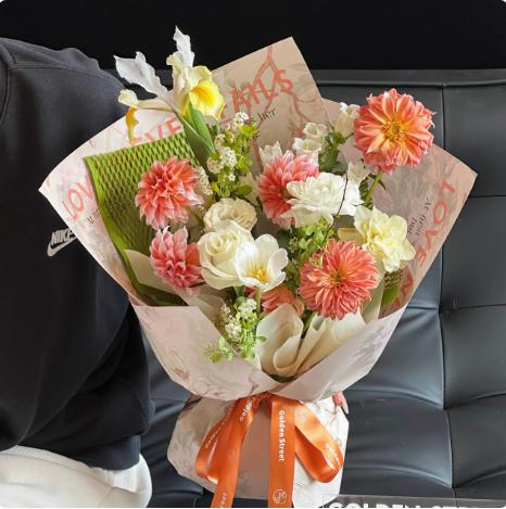 花韵中式包花纸（木棉） 商品图3