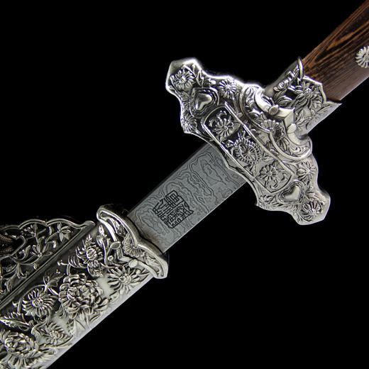 王者至尊剑双手剑 手工传统 龙泉沈广隆宝剑 收藏镇宅宝剑 未开刃 商品图4