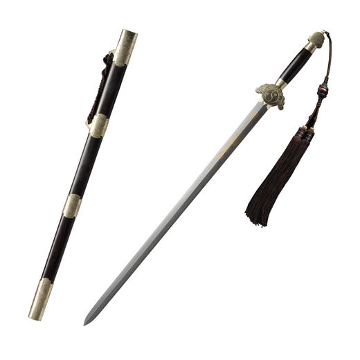 龙渊剑 龙泉剑沈广隆剑铺龙泉沈广隆宝剑仿古传统剑工艺收藏剑 sgl-3022 未开刃 商品图6