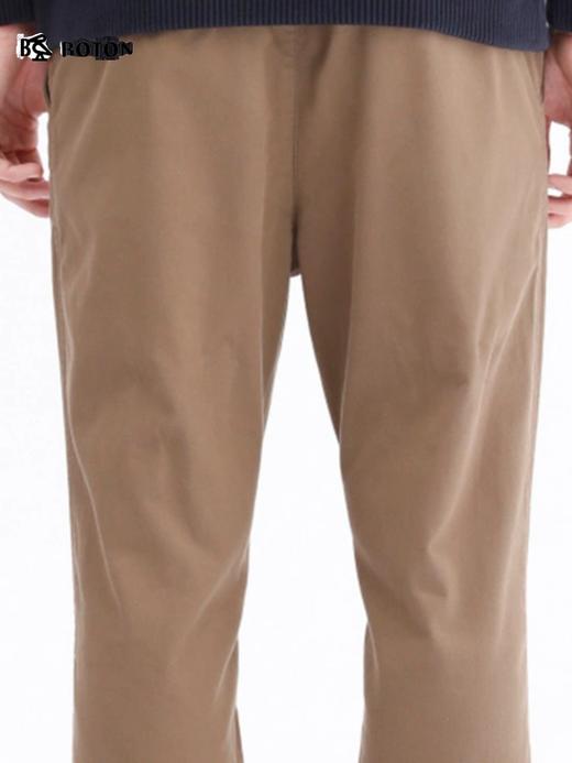 波顿春秋季高端中休闲裤男士裤子百搭宽松直筒裤子ME223319 商品图3