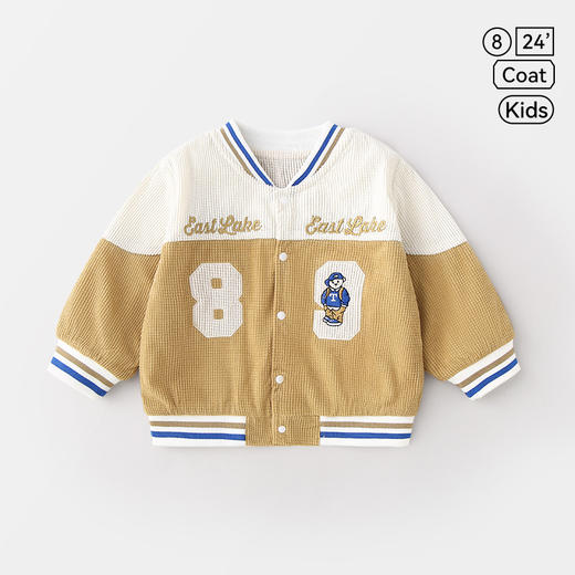 【趣玩潮流外套，萌萌哒~】春秋季宝宝外套 男童棒球服 幼儿上衣儿童开衫 婴儿卫衣 小童秋装童装-QQ 商品图6