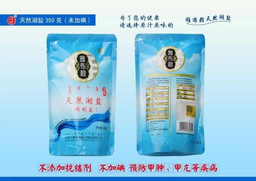 CLY雅布赖天然湖盐（未加碘）350g（秒）-18008032定进价 商品图0