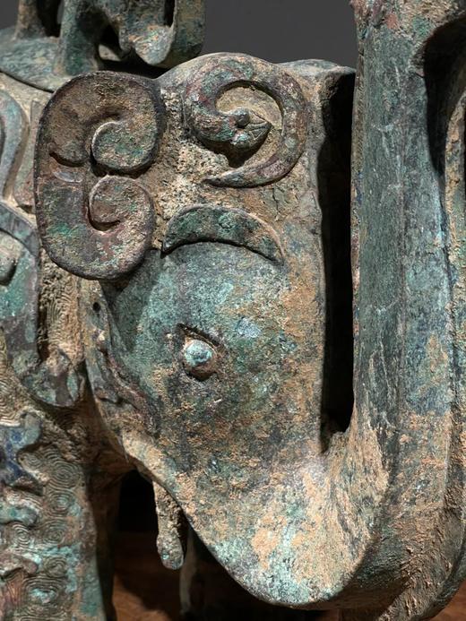 青铜龙凤饕餮纹大象尊，顺丰包邮 商品图12