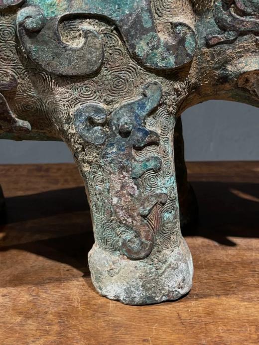 青铜龙凤饕餮纹大象尊，顺丰包邮 商品图9