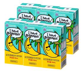 延世香蕉味牛奶饮料190ml*4盒
