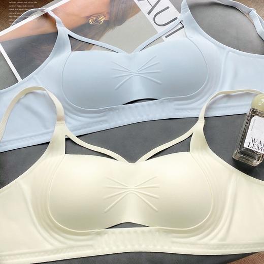 舒适提拉聚拢调整型  稳定支撑 2024新款提拉上托 小胸聚拢内衣女 薄款无钢圈 侧收副乳防下垂文胸罩 商品图4