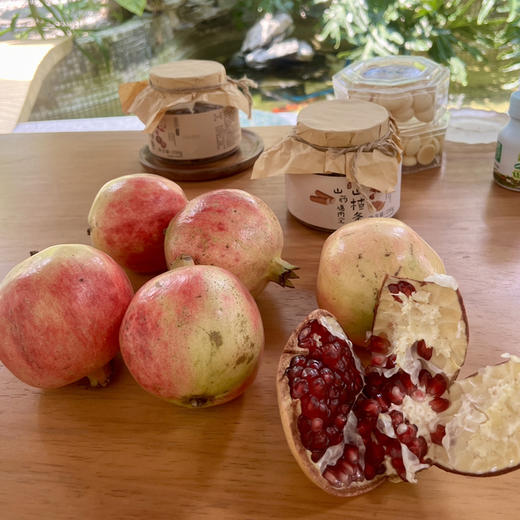 [突尼斯软籽石榴】产地直发来自四川石榴之乡凉山会理县，生态种植的山坡老树果，皮薄、粒大、汁多、味甜! 商品图1