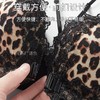 性感豹纹前扣内衣女 秋冬季小胸聚拢显大 收副乳调整型美背文胸套装 商品缩略图2