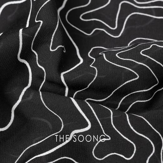THESOONG|"风度予型"240D高捻度翻领长款衬衫裙HDCS4757 商品图4