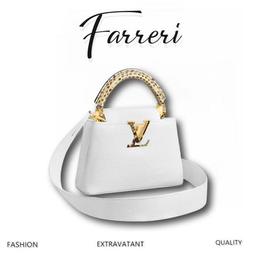 驴家M98477 Capucines MM手袋 蟒蛇手柄 商品图0