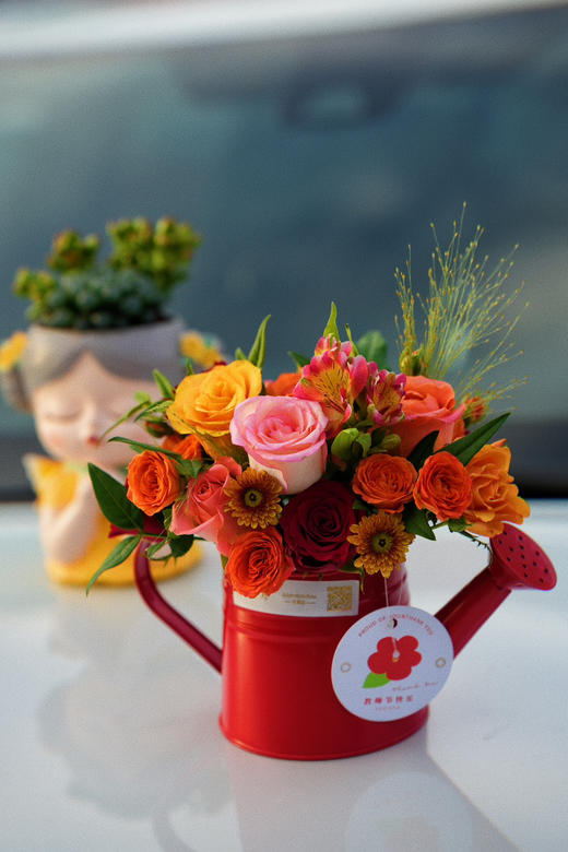 【2025. 教师节花礼】园丁的礼物🎁洒水壶花礼69（现货，下单即可到店自提） 商品图1