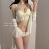 纯欲马甲式蕾丝性感内衣女 小胸聚拢新款 大胸显小胸文胸套装女 无钢圈胸罩 商品缩略图2
