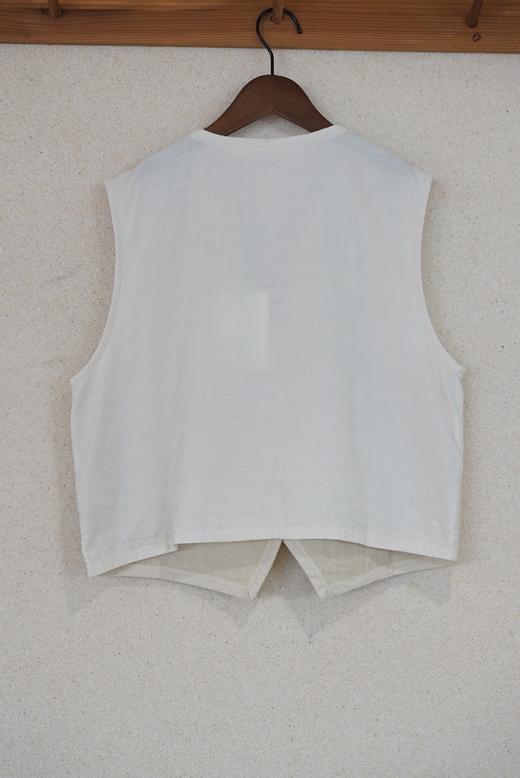 elsa esturgie 双材质马夹（后片采用轻柔法兰绒） 商品图12