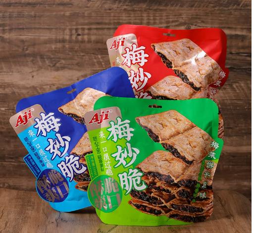 AJI梅菜饼干梅菜口肉味208g 商品图0