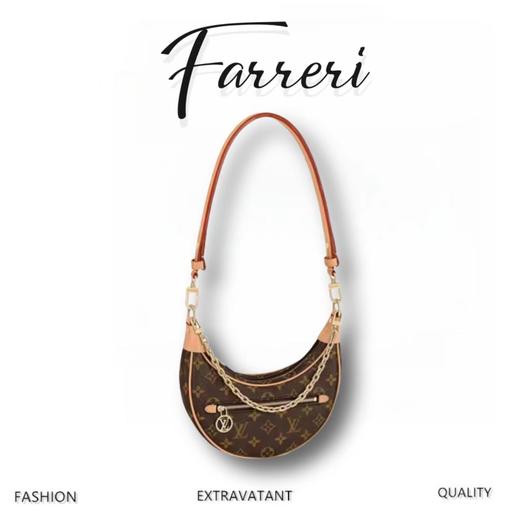 驴家M81098 系列 月牙单肩 腋下包   𝐋𝐎𝐎𝐏系列  商品图0