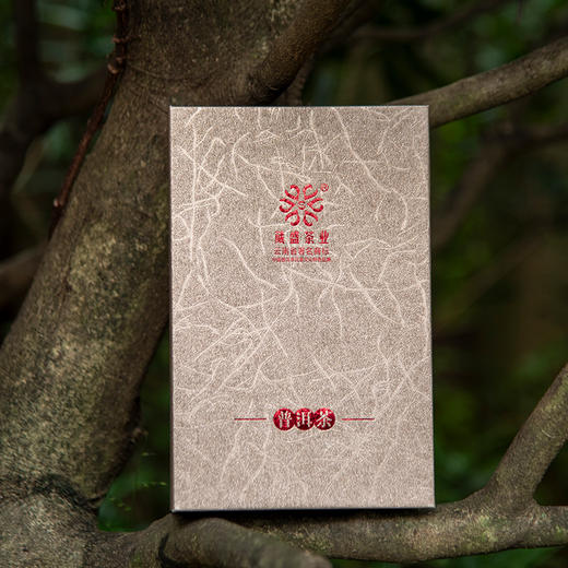 葳盛茶业2015年样样好勐海布朗山糯香古树普洱茶熟茶80g 商品图0