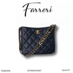 香奶奶 22s hobo 黑色牛皮 皮穿金属链条