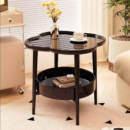 【云朵小茶几】创意云朵边现代简约沙发边柜奶油风置物架网红小茶几 商品图3