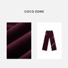 COCO ZONE 简约灯芯绒休闲裤显瘦百搭直筒裤CC2C2081 商品缩略图2
