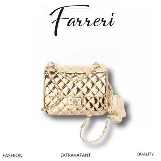 香奶奶 新款 亮面漆皮星星包  24C 商品图0