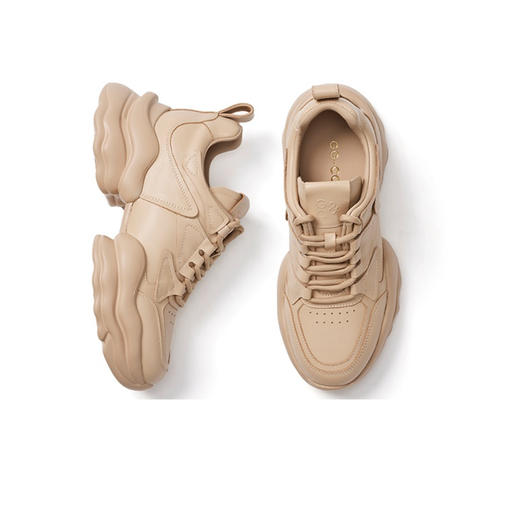 GG-CC 休闲运动鞋云朵焦糖厚底增高百搭低帮老爹鞋 增高7cm，个个都成大长腿！上脚巨好看显腿细，主要上街不撞鞋~ 商品图3