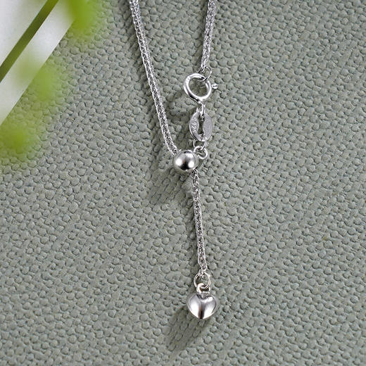 子佩集S925银【竹隐】套链【DZ015231】纯银绿玉髓竹节项链2408 商品图4