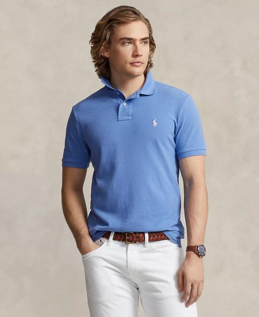 劳工节限时折扣！RL 拉夫劳伦男式经典款网眼 Polo 衫 ￥599 商品图4