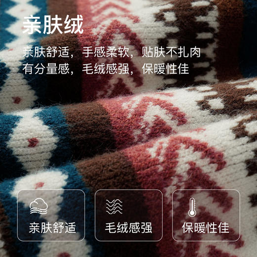 OLrain欧芮儿法式咖色毛衣女秋季2024年新款慵懒软糯提花针织开衫 商品图4