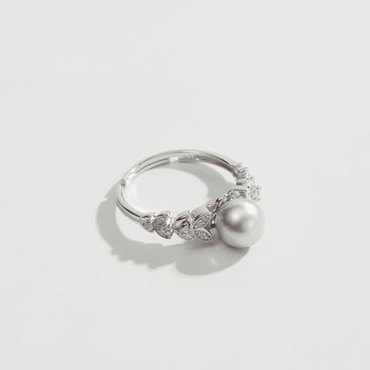 礼兰珠宝 S925银海水珍珠真多麻戒指7-8mm 商品图2