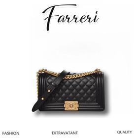 香奶奶  Leboy 复古做旧手提单肩斜跨包  羊皮