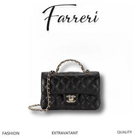 香奶奶 2尺寸 水钻手柄cf  黑色