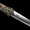 天照短剑  龙泉沈广隆宝剑 花纹钢宝剑 仿古宝剑 未开刃 商品缩略图4