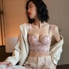 内衣女小胸聚拢纯欲风收副乳防下垂调整型法式蕾丝无钢圈文胸套装 商品缩略图3