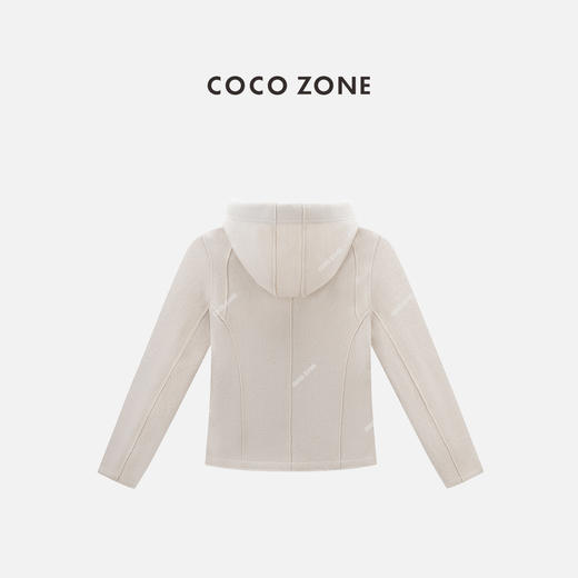 COCO ZONE 双头拉链连帽休闲外套百搭长袖上衣CC1C1599 商品图1