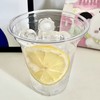 【檬檬哒】130g柠檬冰杯 备注送冰块 新鲜柠檬速冻片 冰柠檬水 （盖子可选） 商品缩略图1