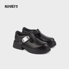 和诚行 2024秋冬新款玛丽珍百搭乐福鞋英伦厚底女鞋小皮鞋2090001 商品缩略图0