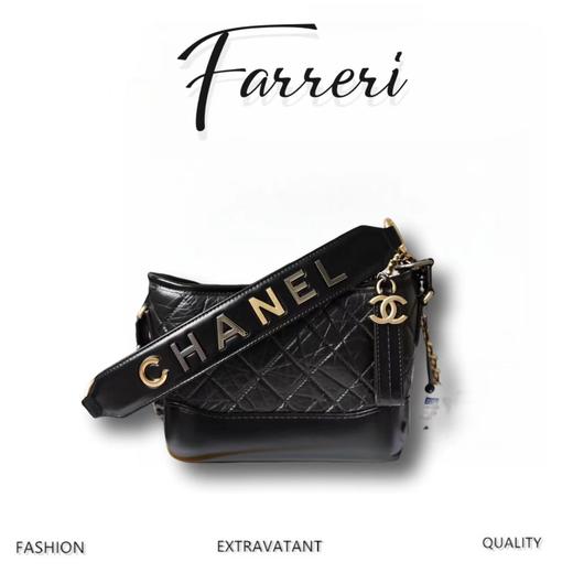 香奶奶  经典手提流浪包 黑色 新中号 商品图0