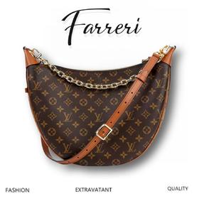 驴家M46311LOOP HOBO手袋，大月亮复古老花腋下豌豆包！46311