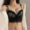 纯欲马甲式蕾丝性感内衣女 小胸聚拢新款 大胸显小胸文胸套装女 无钢圈胸罩 商品缩略图3