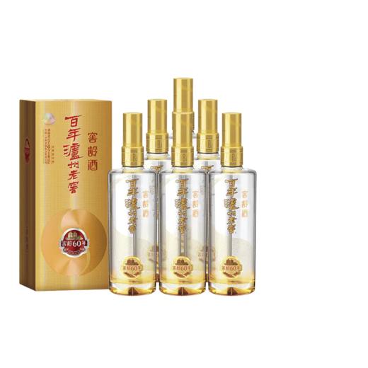 【留“仓”美酒】52度百年泸州老窖窖龄酒60年 500ml*6 浓香型白酒  （年份酒）  泸州老窖官方旗舰店 商品图0