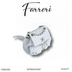 香奶奶 23P新款 Duma双肩包 牛皮 Mini白