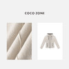 COCO ZONE 双头拉链连帽休闲外套百搭长袖上衣CC1C1599 商品缩略图2